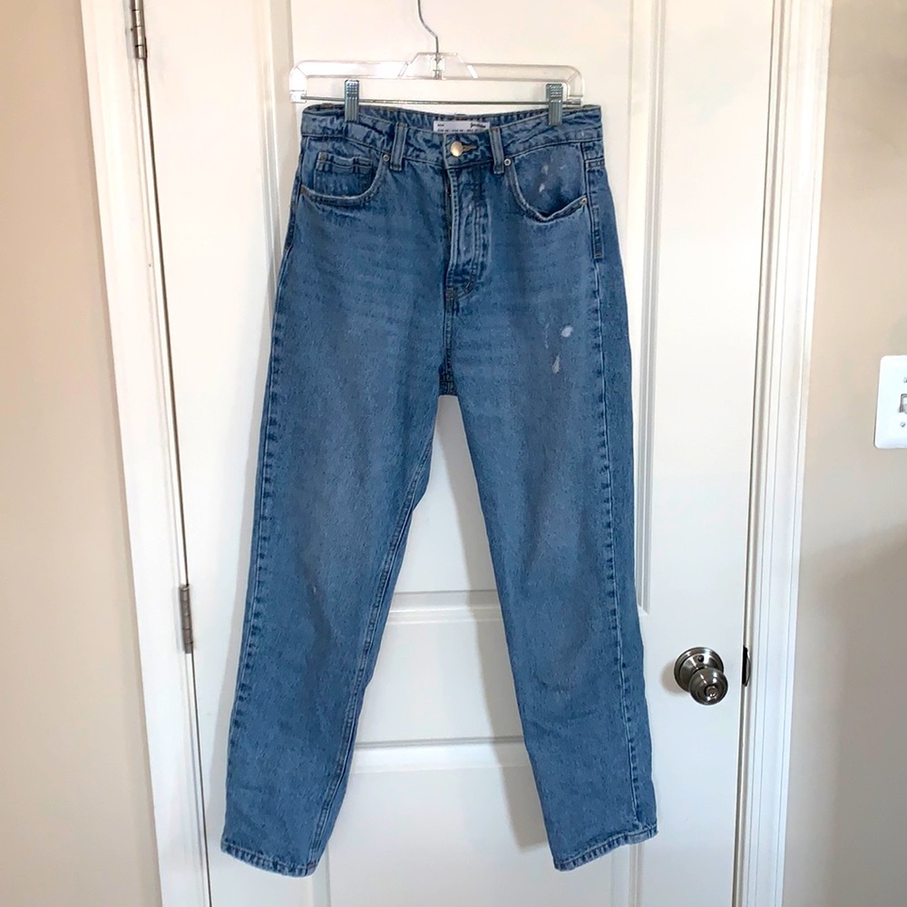 High Waisted Mom Jeans